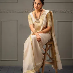 Anjaneya Sarees Zari  Banarasi Saree-image-34