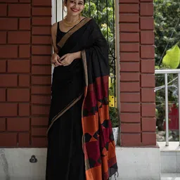 KALINI Zari Silk Blend Saree-picture-17
