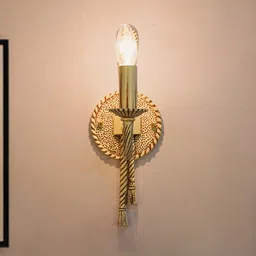 fos lighting Pascal Aluminium Candle Wall Light (White) image 2