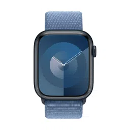 Apple Nylon, Polyester & Spandex Sport Loop for Apple iWatch (38mm / 40mm / 41mm) (Breathable & Lightweight, Winter Blue) image 3