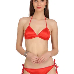 AROUSY Pack Of 2 Net Halter Neck Baby Doll image 5