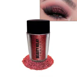 BeautyRelay London Shade Story Vivid Hue Eye Dust Sparkle Eyeshadow - Bronzed Bell image 3