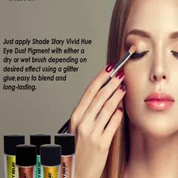 BeautyRelay London Shade Story Vivid Hue Eye Dust Sparkle Eyeshadow - Bronzed Bell image 4