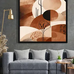 999Store Brown Painting Framed Wall Art-picture-40