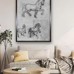 The Art House Grey & Black Birds & Animals Canvas Painting Wall Art-image-99