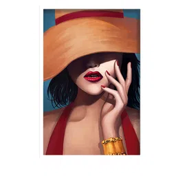 SAF Brown & White Painting Wall Art image 2