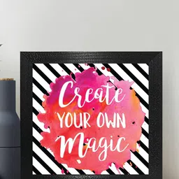 Gallery99 Pink & White Motivational Quote Wall Art image 2