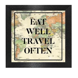 Gallery99 Beige & Black Motivational Quote Painting Texture Paper Wall Art image 3