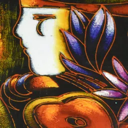 Gallery99 Black & Yellow Abstract Painting Wall Art image 4