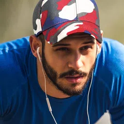 JENNA Men Printed Baseball Cap image 4