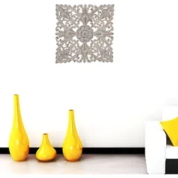 VAS collection home Grey Textured Wooden Wall Decor-picture-10