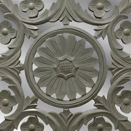 VAS collection home Grey Self Designed Square Shaped Wooden Hanging Wall Decor-picture-17