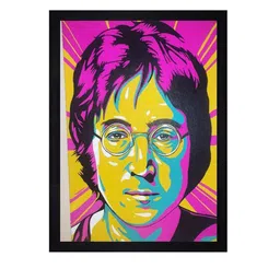 Gallery99 Multicolored John Lennon Art Print Framed Wall Art image 3