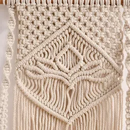 TECHEL Beige Wall Hanging Shelf Chic Decor image 5