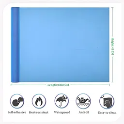 Jaamso Royals Grey & White Printed Self-Adhesive UV Protective Window Sticker image 5