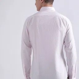GANT Comfort Slim Fit Micro Ditsy Printed Button-Down Collar Cotton Casual Shirt image 5