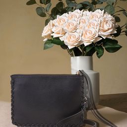 Accessorize London Faux Leather Textured Structured Whipstitch Sling Bag-picture-38