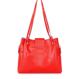 Bagsy Malone Set of 5 PU Oversized Shopper Shoulder Bag with Tasselled image 3