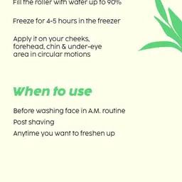 PLIX THE PLANT FIX Ice Face Roller For Enhances Skin Glow Shrink & Tighten Pores - Pink image 5