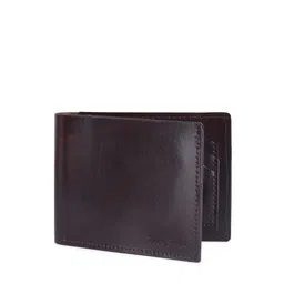 LOUIS STITCH Men Textured Leather Two Fold Wallet image 2