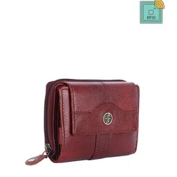 HAMMONDS FLYCATCHER Women Brown Leather Two Fold Wallet-picture-38