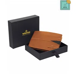 WROGN Men Leather RFID Two Fold Wallet-picture-15