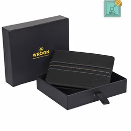 WROGN Men Leather RFID Two Fold Wallet-picture-16