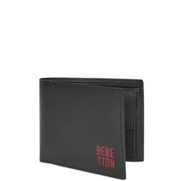 United Colors of Benetton Men Octavio Leather Two Fold Wallet image 2