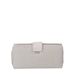 Metro Women Textured Zip Around Wallet image 3