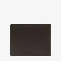 Teakwood Leathers Men Brown Textured Leather RFID Two Fold Wallet image 5