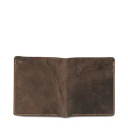 Teakwood Leathers Men Brown Solid Two Fold Wallet image 4