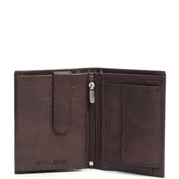 WILD EDGE Men Brand Logo Water Resistant RFID Two Fold Wallet image 5
