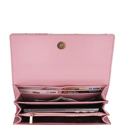 Metro Women Abstract Printed Two Fold Wallet image 4