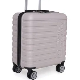 SWISS MILITARY Textured Hard-Sided Overnighter Trolley Bag-32.0L image 5