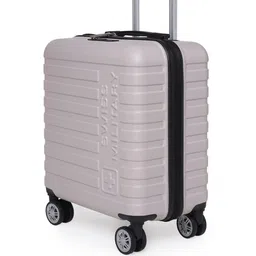 SWISS MILITARY Textured Hard-Sided Overnighter Trolley Bag-32.0L image 4