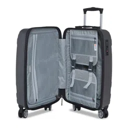 SWISS MILITARY JUPITOR Textured Hard-Sided Cabin Trolley Bag image 3