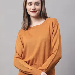 NoBarr Women Round Neck Acrylic Pullover-picture-12