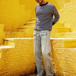 Campus Sutra Self Design Woollen Pullover Sweater image 4