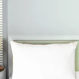 SPACES White Solid Pure Cotton Pillows-image-32