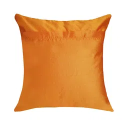 Alina decor Yellow & Silver-Toned Set of 2 Embellished Square Cushion Covers image 3