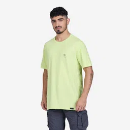 Men Hiking Breathable T-shirt - NH100 Yellow-image-83