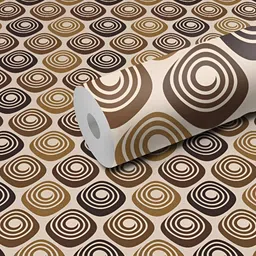 WALLWEAR Beige & Brown Printed Wall Sticker-picture-18