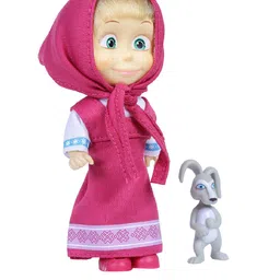Masha and The Bear Kids Doll with Animal Gift Set image 4
