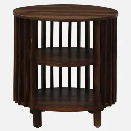 woodsworth from pepperfry Finnmark Sheesham Wood End Table In Scratch Resistant Provincial Teak Finish image 5