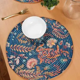 Set of 4 Pure Cotton Geometric Print Digitally Printed Table Runners-image-75
