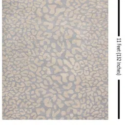 surya living Taupe Abstract Wool 8 x 10 Feet Hand tufted Carpet image 3