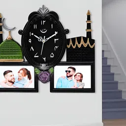 Attractionz Black Wall Clock image 2