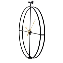 Aapno Rajasthan Black Numberless Analogue Contemporary Wall Clock image 3