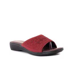 Khadims Embellished Open Toe Comfort Heels-picture-12