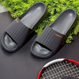 ABROS Men Striped Sliders-picture-36